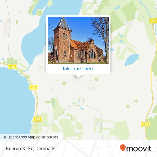 Buerup Kirke map