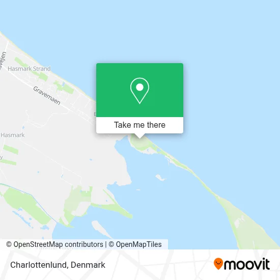 Charlottenlund map