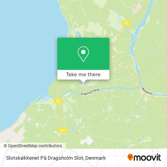 Slotskøkkenet På Dragsholm Slot map