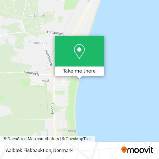 Aalbæk Fiskeauktion map