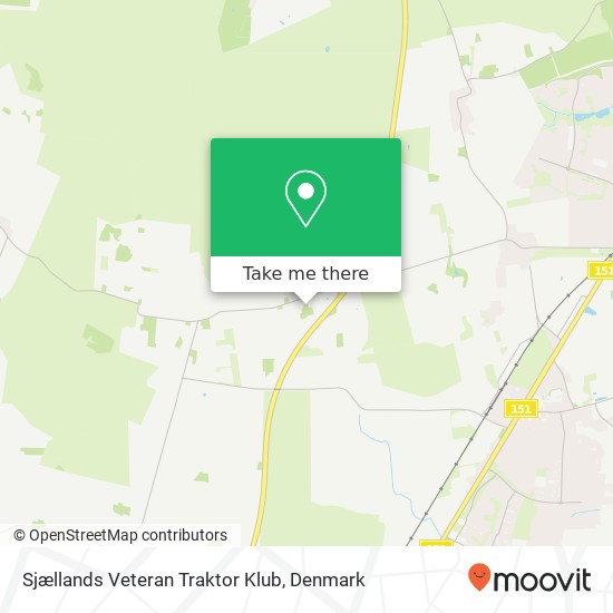 Sjællands Veteran Traktor Klub map