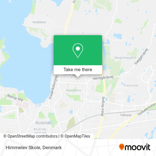 Himmelev Skole map