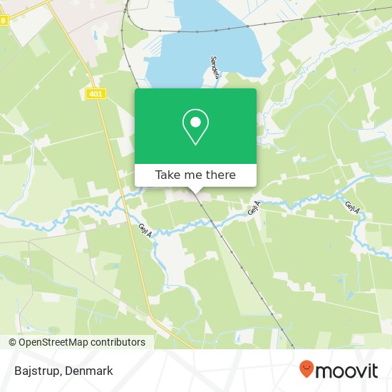 Bajstrup map