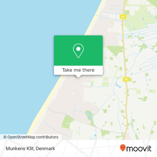 Munkens Klit map