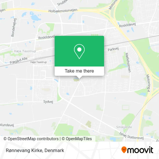 Rønnevang Kirke map