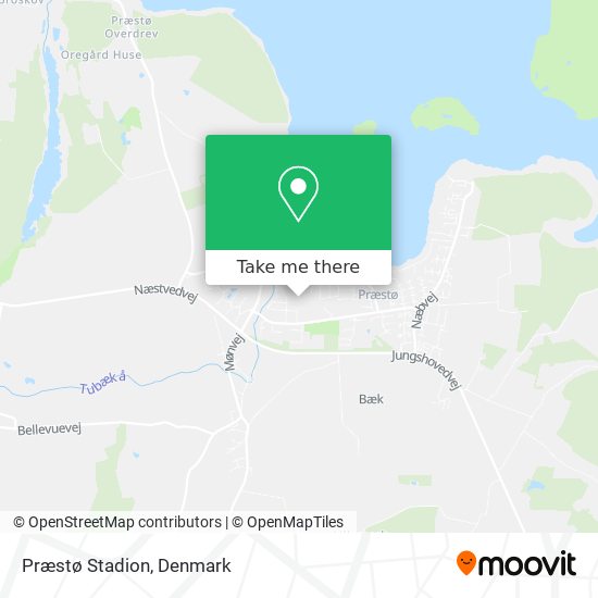 Præstø Stadion map