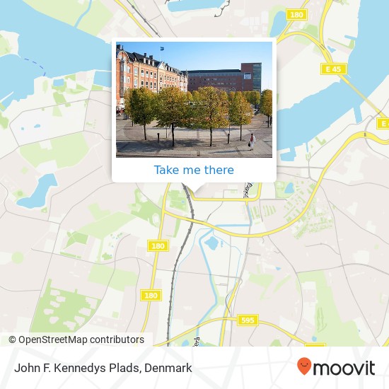 John F. Kennedys Plads map