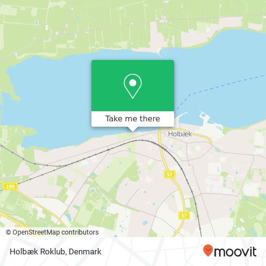 Holbæk Roklub map