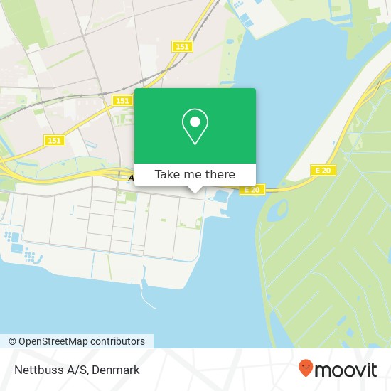Nettbuss A/S map