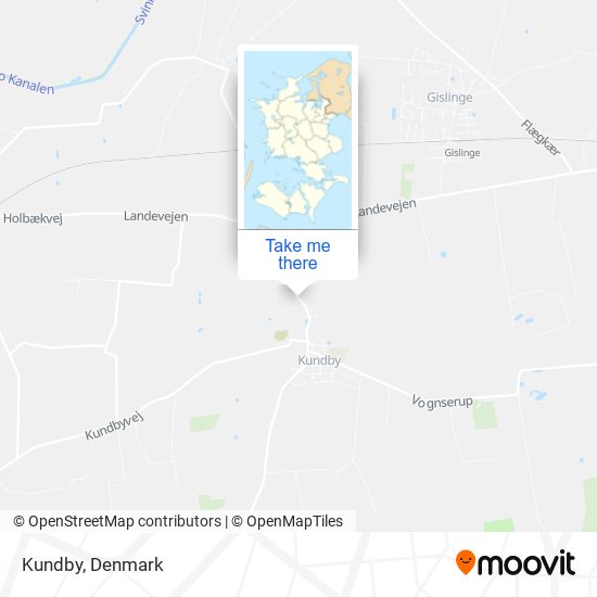 Kundby map