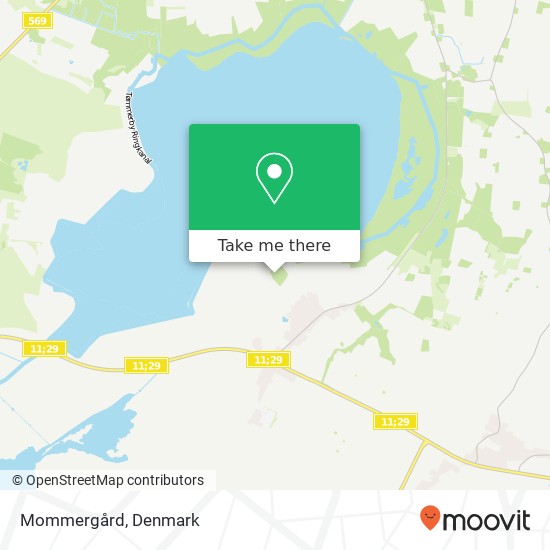 Mommergård map