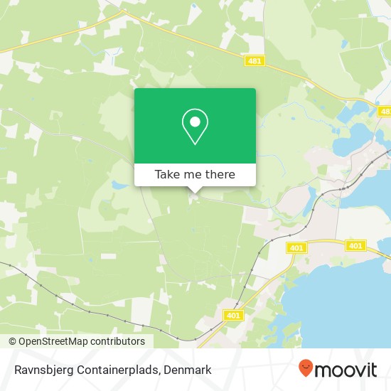 Ravnsbjerg Containerplads map
