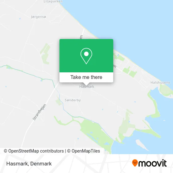 Hasmark map