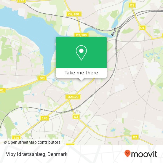 Viby Idrætsanlæg map