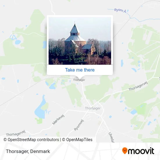 Thorsager map