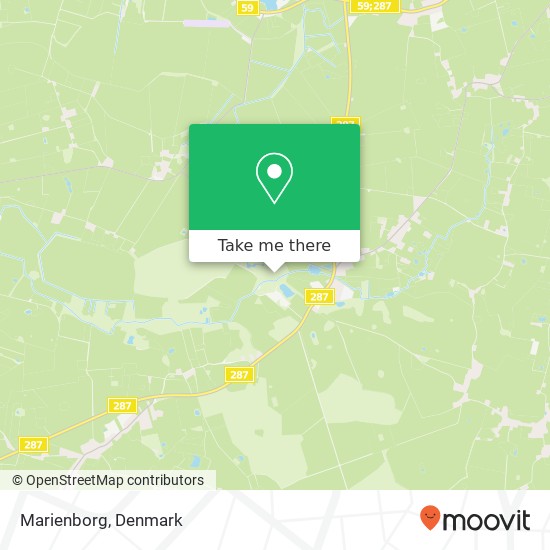 Marienborg map