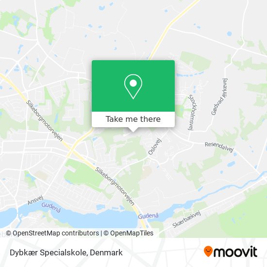 Dybkær Specialskole map