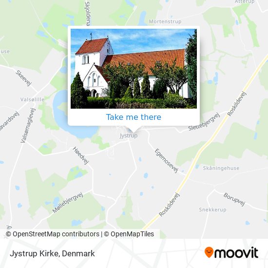 Jystrup Kirke map