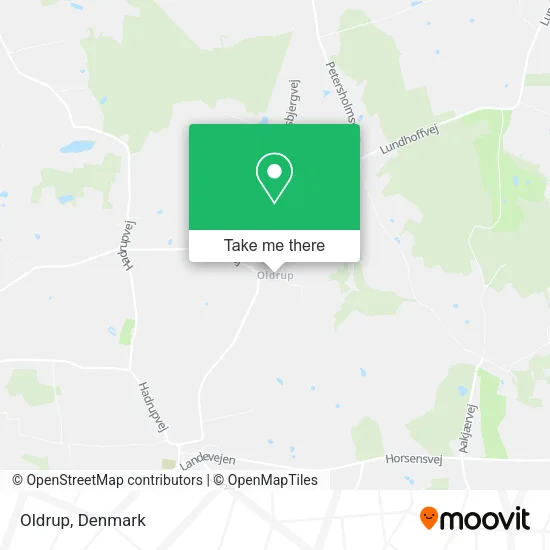 Oldrup map