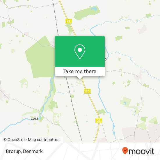 Brorup map