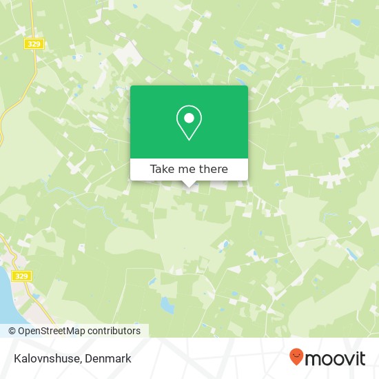 Kalovnshuse map