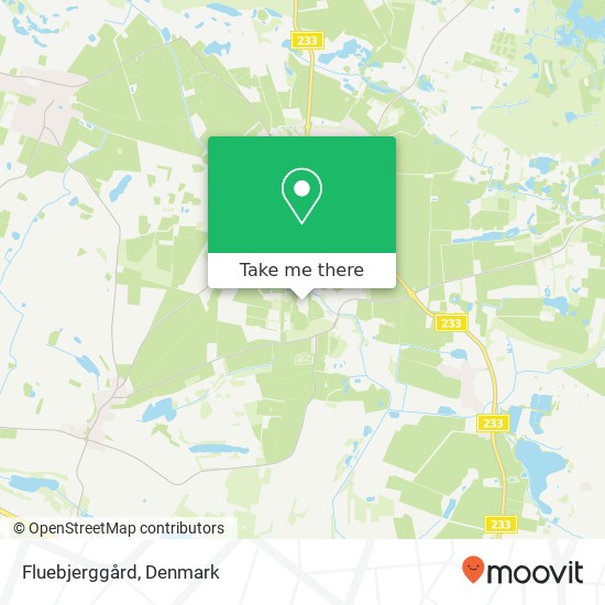 Fluebjerggård map