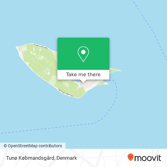 Tunø Købmandsgård map