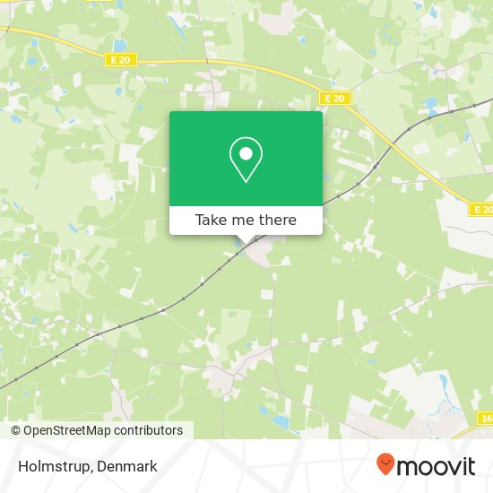 Holmstrup map