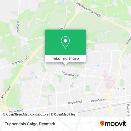 Trippendals Galge map