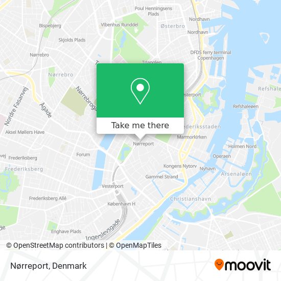 Nørreport map