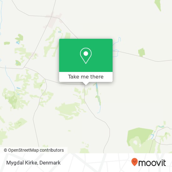 Mygdal Kirke map