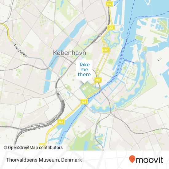 Thorvaldsens Museum map