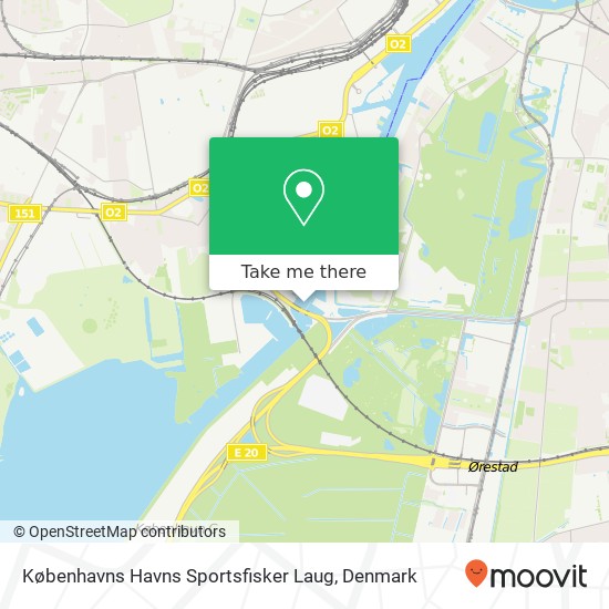 Københavns Havns Sportsfisker Laug map