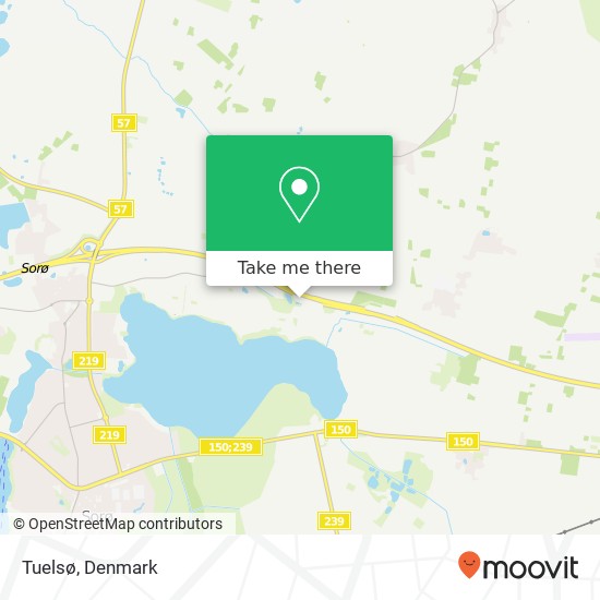 Tuelsø map