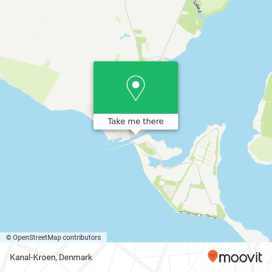 Kanal-Kroen map