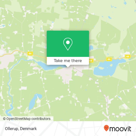 Ollerup map