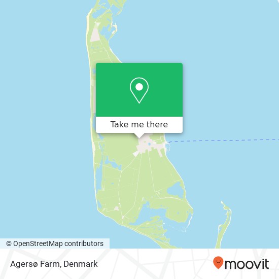 Agersø Farm map