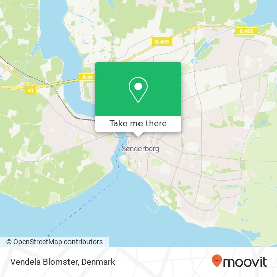 Vendela Blomster map