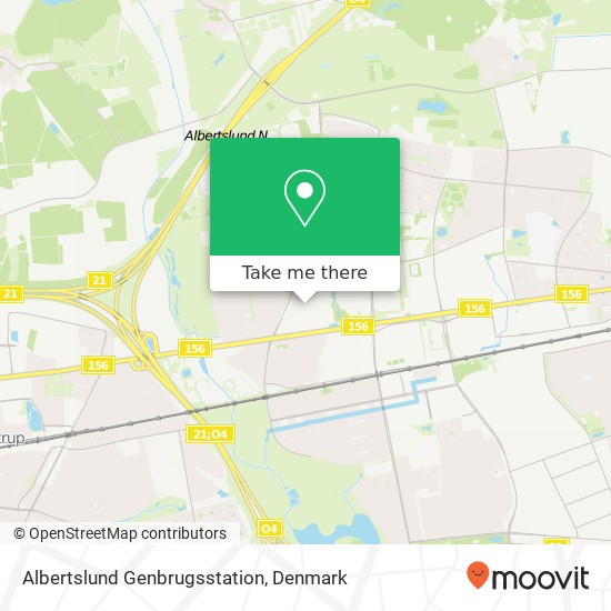 Albertslund Genbrugsstation map