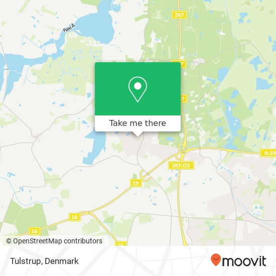Tulstrup map