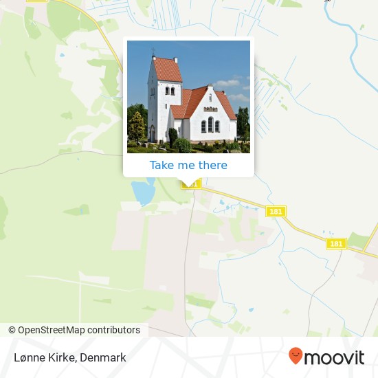 Lønne Kirke map