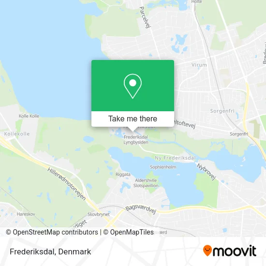 Frederiksdal map