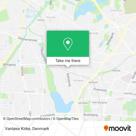 Vanløse Kirke map
