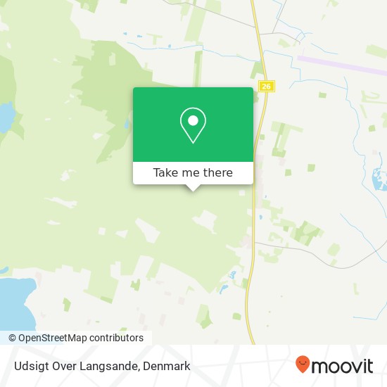 Udsigt Over Langsande map