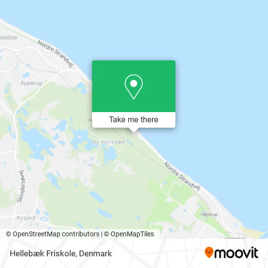 Hellebæk Friskole map