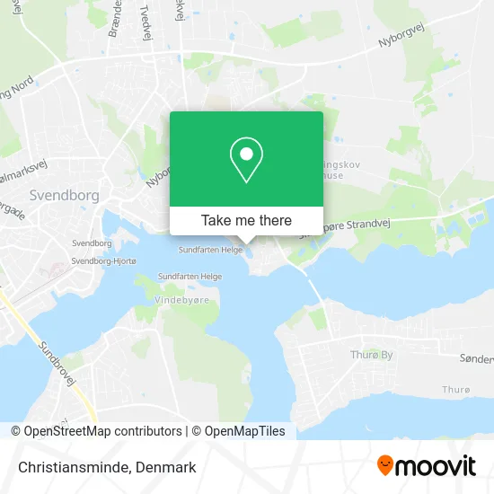 Christiansminde map