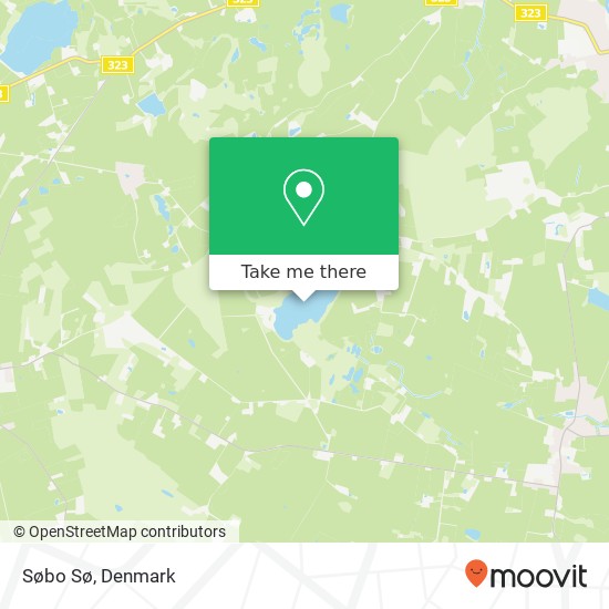 Søbo Sø map