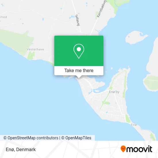 Enø map