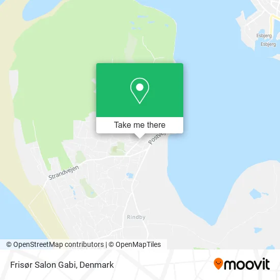 Frisør Salon Gabi map