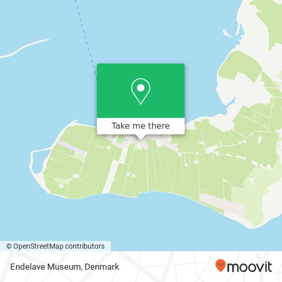 Endelave Museum map